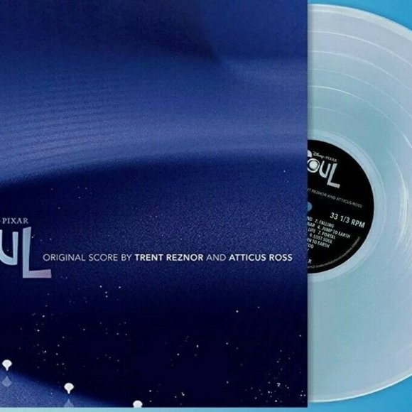 Disney Soul Soundtrack LP ~ Exclusive Colored Vinyl (Crystal Clear) ~New/Sealed! - Picture 2 of 3